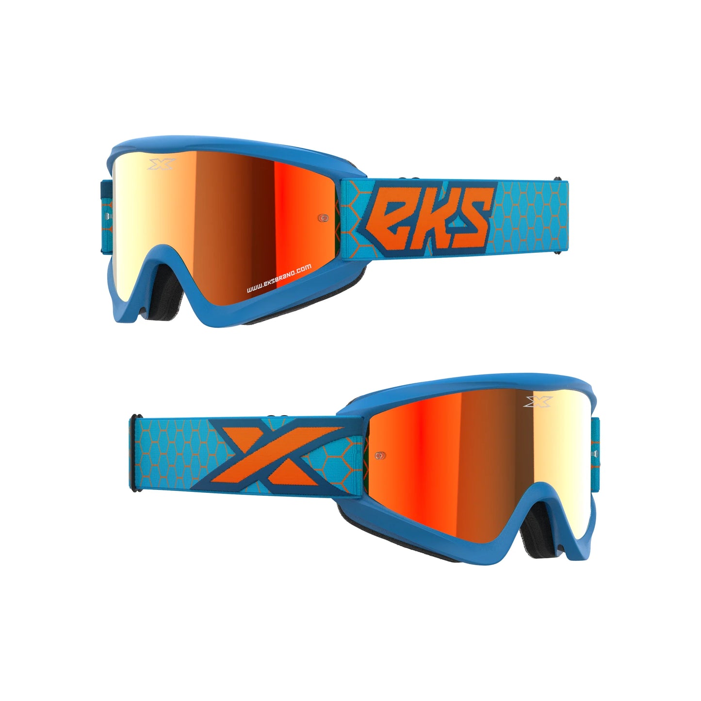 GOX Flat-Out Mirror Goggle | EKS Brand