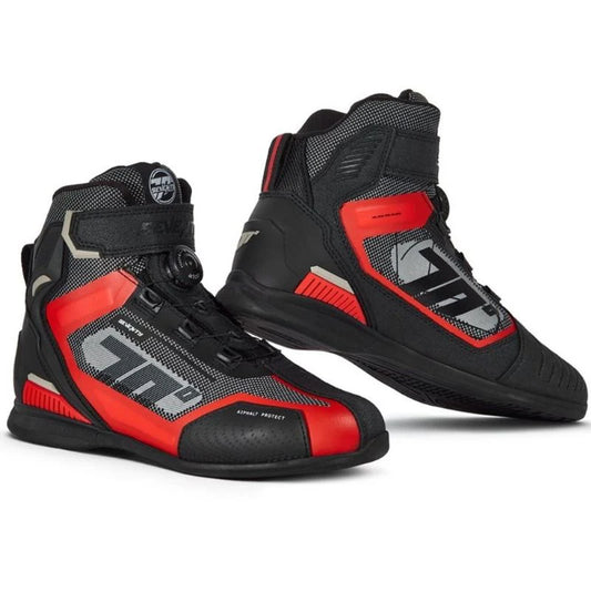 SD-BR3 Veloce Pro - Botas de Moto con ajuste ATOP® y transpirabilidad AIRKNIT