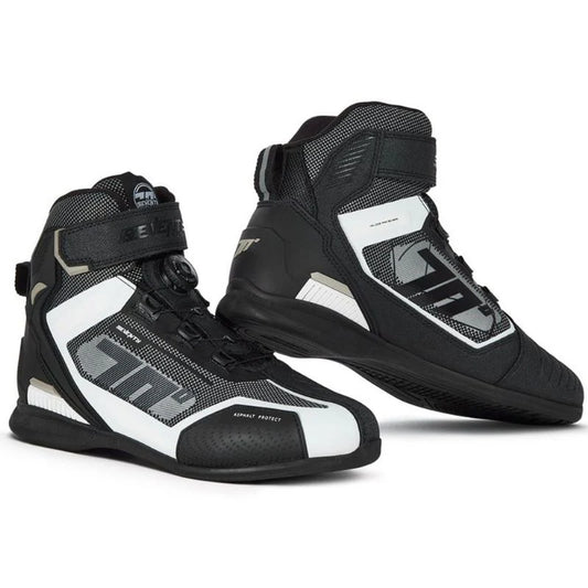 SD-BR3 Veloce Pro - Botas de Moto con ajuste ATOP® y transpirabilidad AIRKNIT