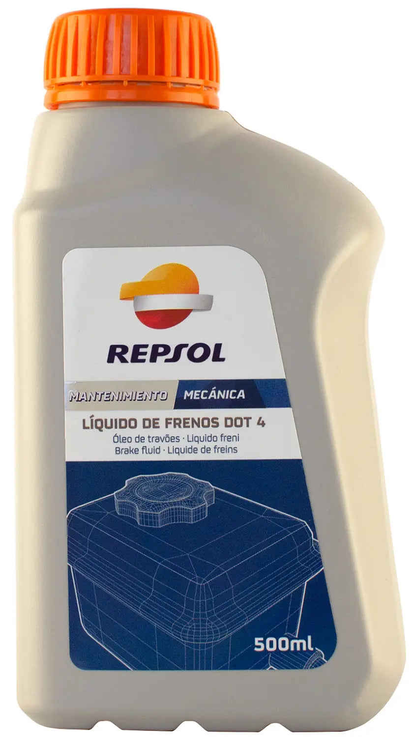 Repsol líquido de frenos DOT 4