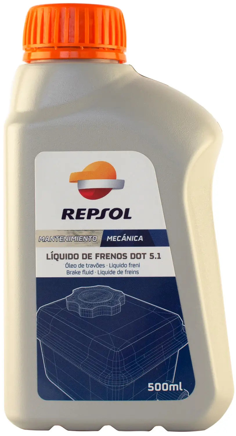 Repsol líquido de frenos DOT-5.1