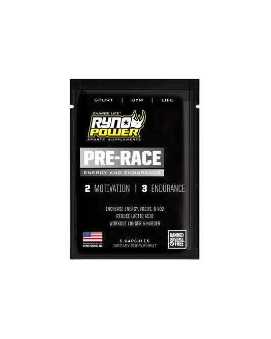 Pre-Race motivation & energy combo pack | Ryno Power