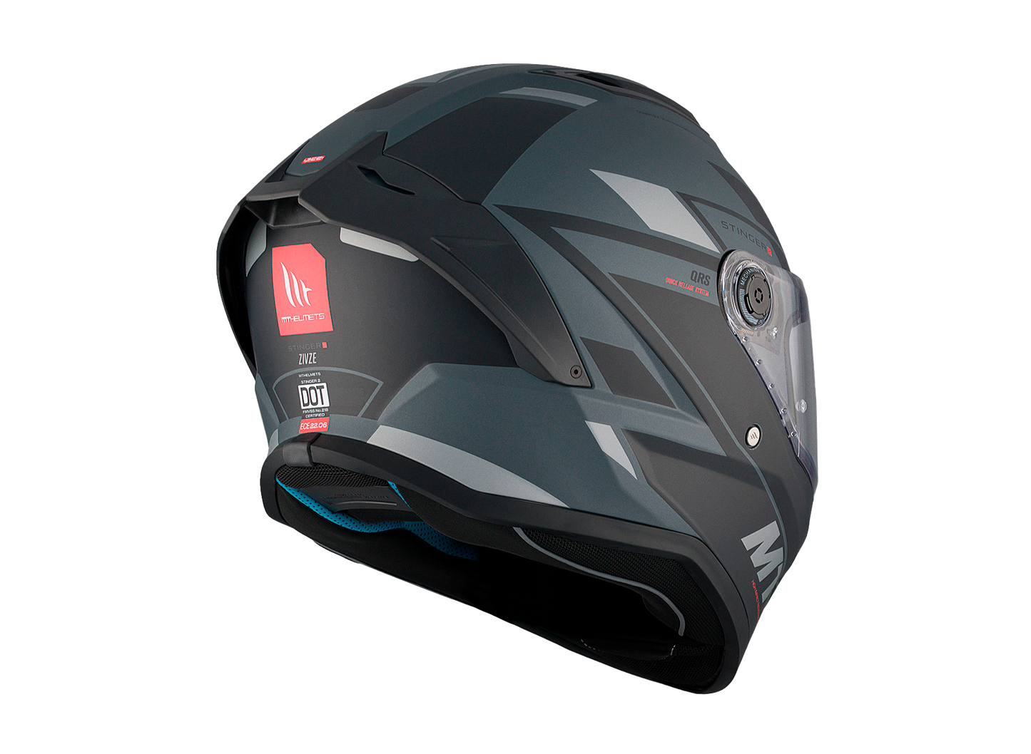 MT HELMET FF126 STINGER 2 ZIVZE C2 MATT