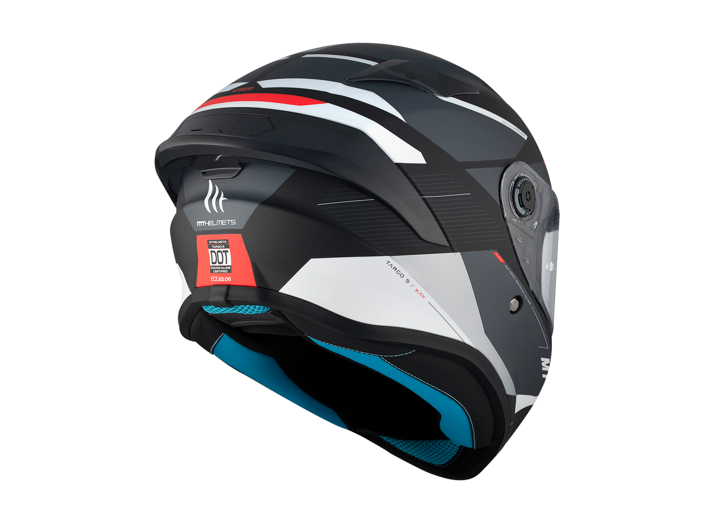 MT HELMET FF106B TARGO S KAY B2 MATT