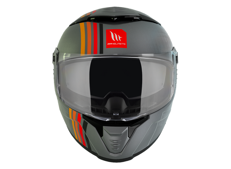 MT HELMET  FF118SV THUNDER 4 SV MIL C2 MATT GRAY