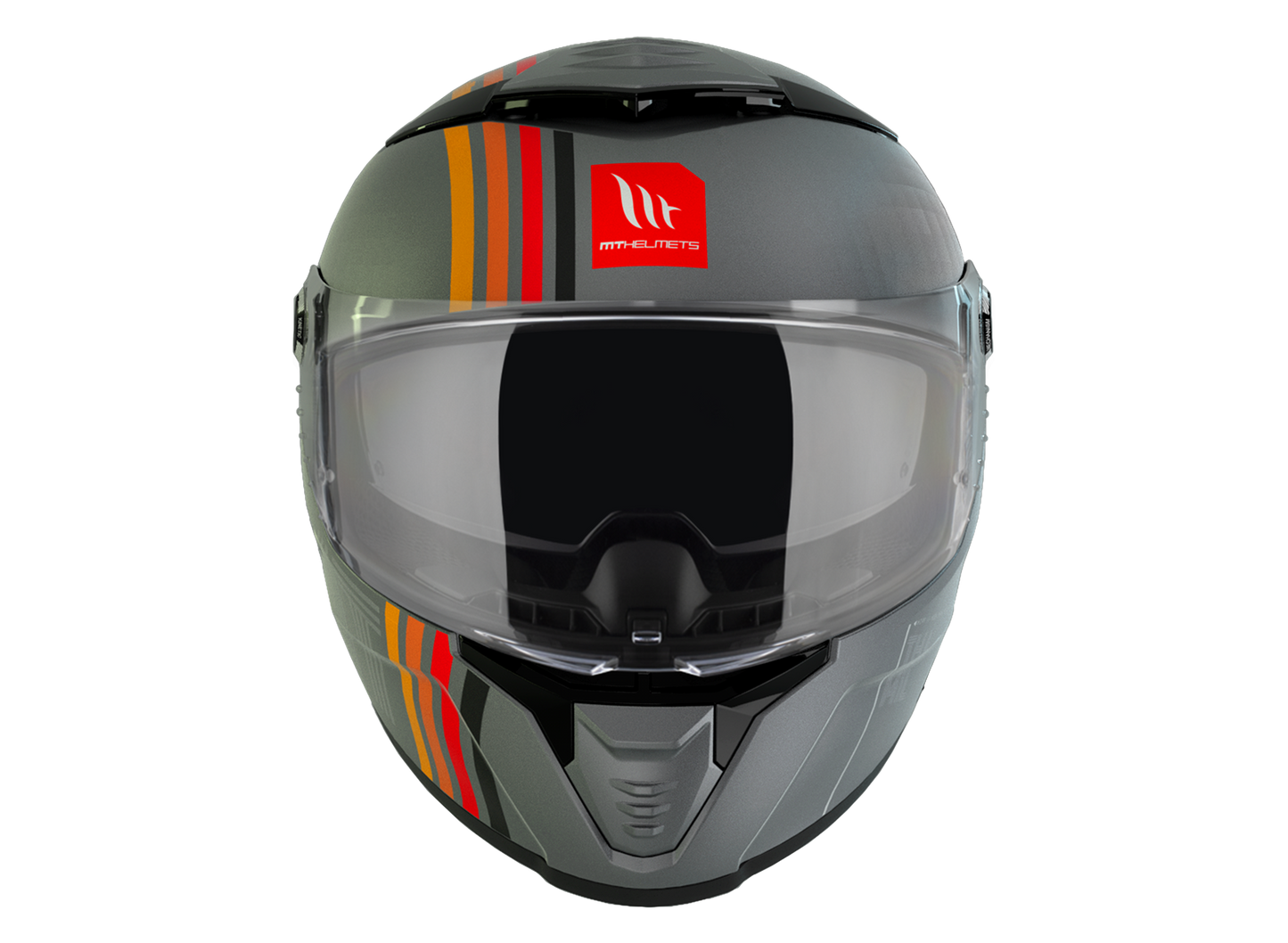 MT HELMET  FF118SV THUNDER 4 SV MIL C2 MATT GRAY