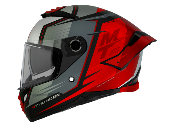 MT HELMET FF118SV THUNDER 4 SV PENTAL B5 MATT PEARL RED