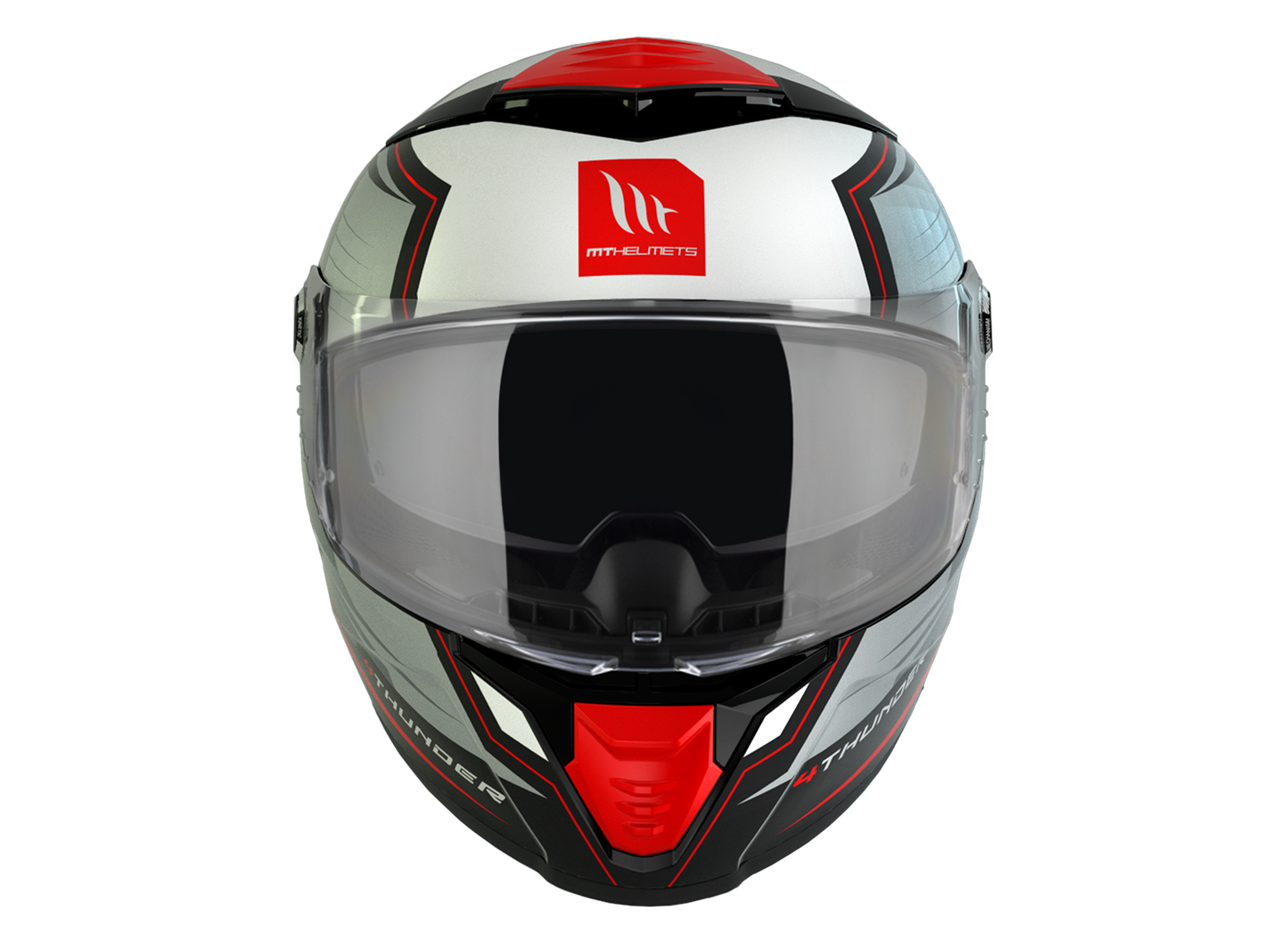 MT HELMET FF118SV THUNDER 4 SV PENTAL B5 MATT PEARL RED