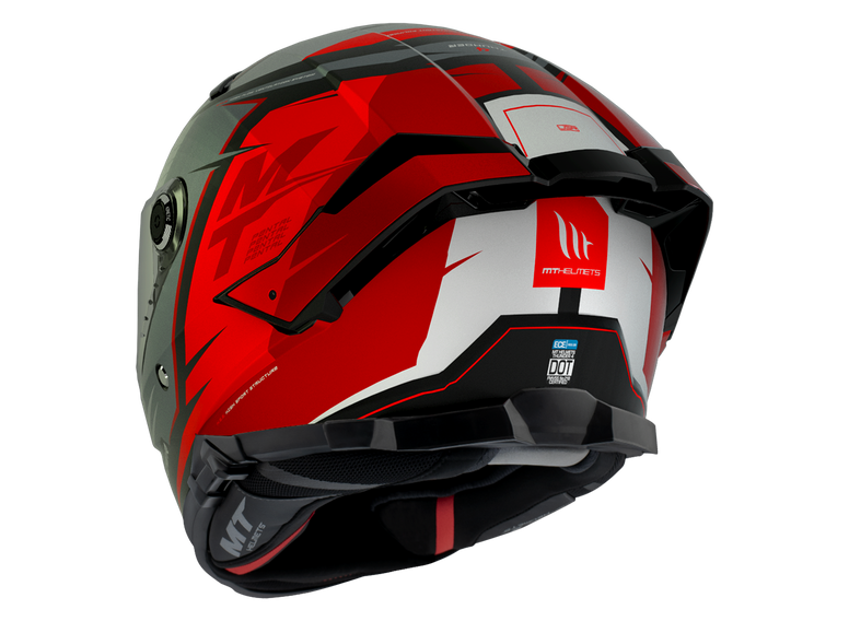 MT HELMET FF118SV THUNDER 4 SV PENTAL B5 MATT PEARL RED